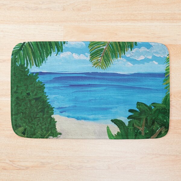 Item preview, Tropical Botanical Beach Scene designed and sold by KayleeRoseArt.