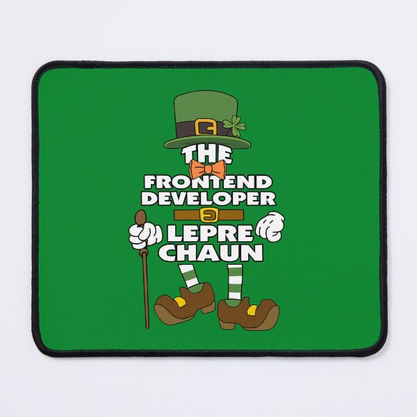 Item preview, The Frontend Developer Leprechaun St Patrick's Day Celebration Matching Outfits Group Attire designed and sold by onicon.