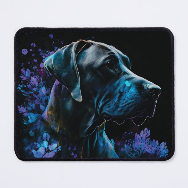 Item preview, Great Dane Bulldog stardust portrait designed and sold by HookedOnDogz.