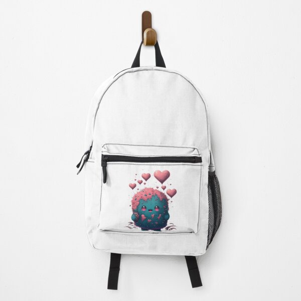 Item preview, Cute Happy Valentine Heart Monster Adorable and Unique my singing monster Illustration designed and sold by coreymarry1.