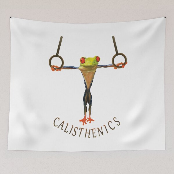 Item preview, Calisthenics Gym Rings Muscle Up designed and sold by gardentree.