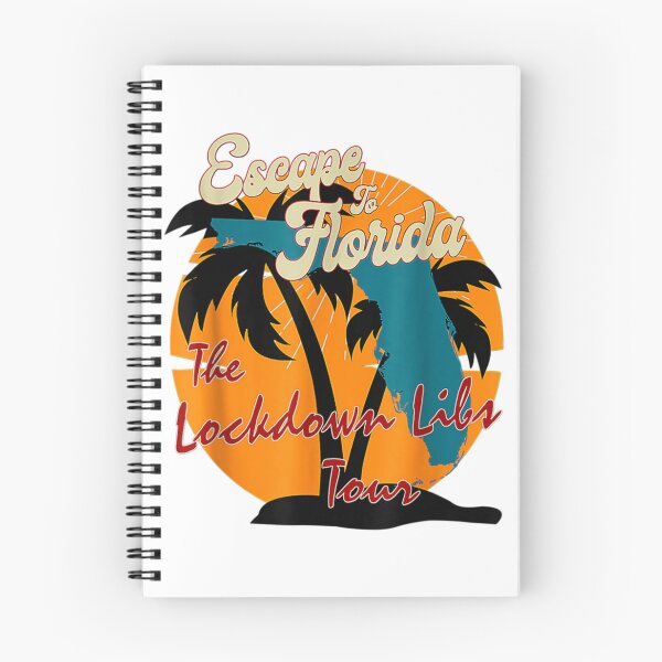 Item preview, Ron Desantis Campaign Escape To Florida Lockdown Libs Tour   designed and sold by Gagirlbadgereel.