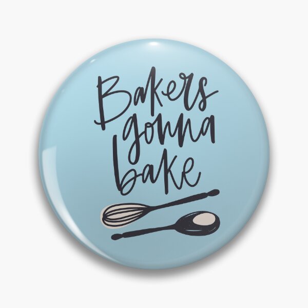 Item preview, Vintage Bakers gonna bake cursive typography  designed and sold by garniturex.