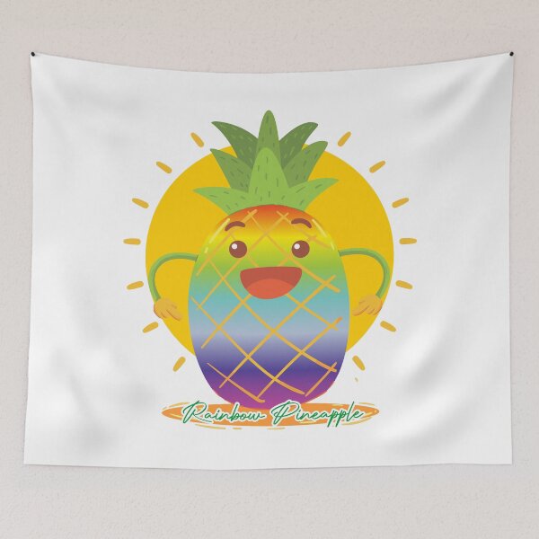 Item preview, Rainbow Pineapple designed and sold by Kenzoichiro.