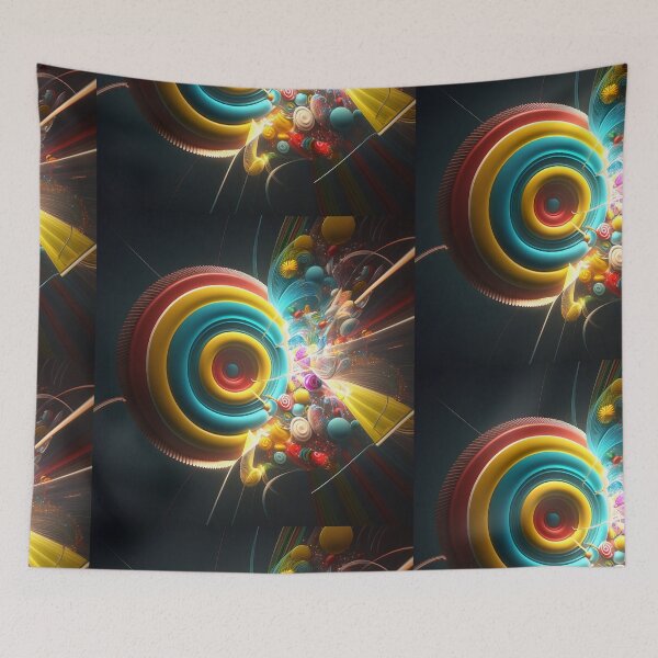 Item preview, Abstract Candy Explosion Design designed and sold by EnzoZs.