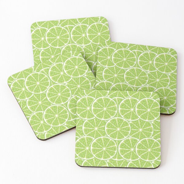 Item preview, Limes Slices Seamless Pattern, Green Patterns designed and sold by Dazzline Designs.