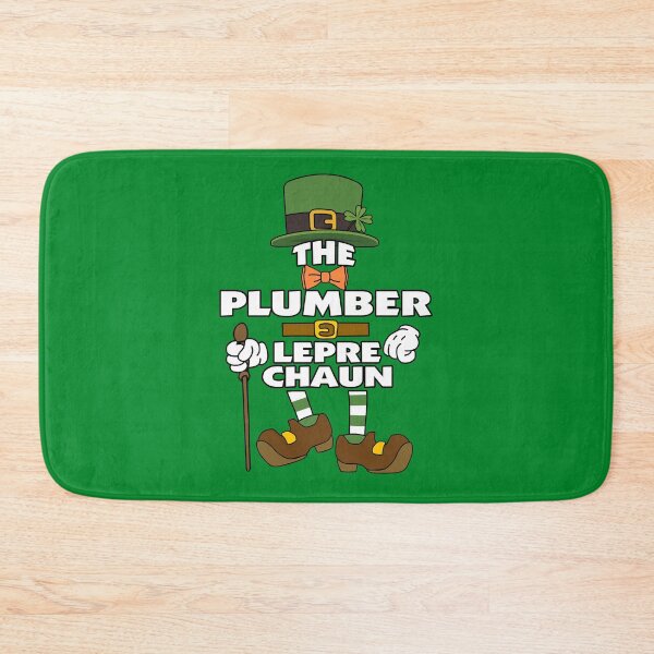 Item preview, The Plumber Leprechaun St Patrick's Day Celebration Matching Outfits Group Attire designed and sold by onicon.