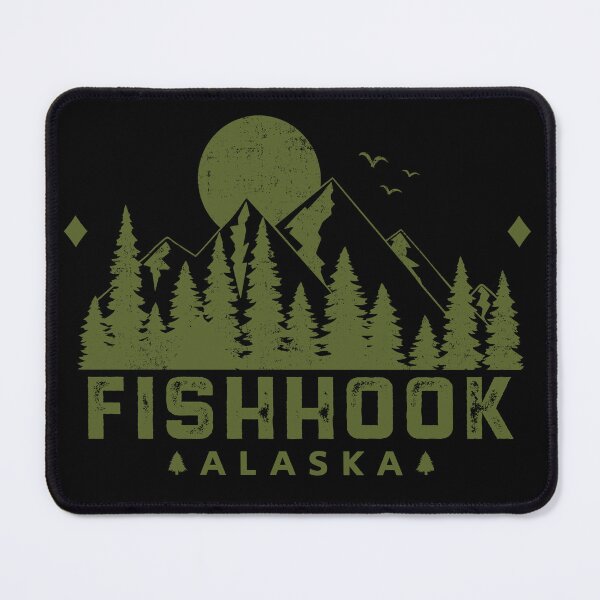 Item preview, Fishhook Alaska Mountain Souvenir designed and sold by Home-Spirit.