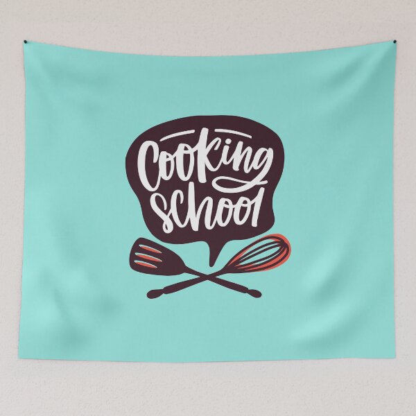 Item preview, Vintage Cooking School illustration  designed and sold by garniturex.