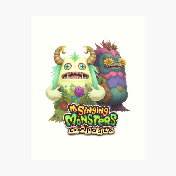 my singing monsters wubbox  Art Print for Sale by quentinpitter1