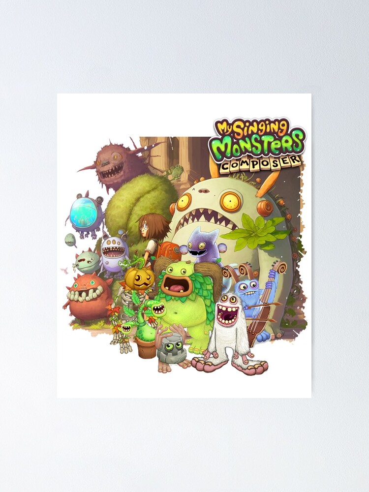 WUBBOX MY SINGGING MONSTERS FAN ART Poster for Sale by DrawForFunYt