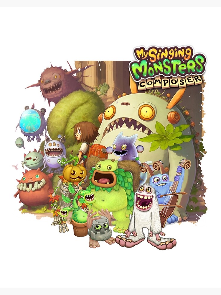 mY SINGING MONSTERS WUBBOX - My Singing Monsters Wubbox Green Epi - Posters  and Art Prints