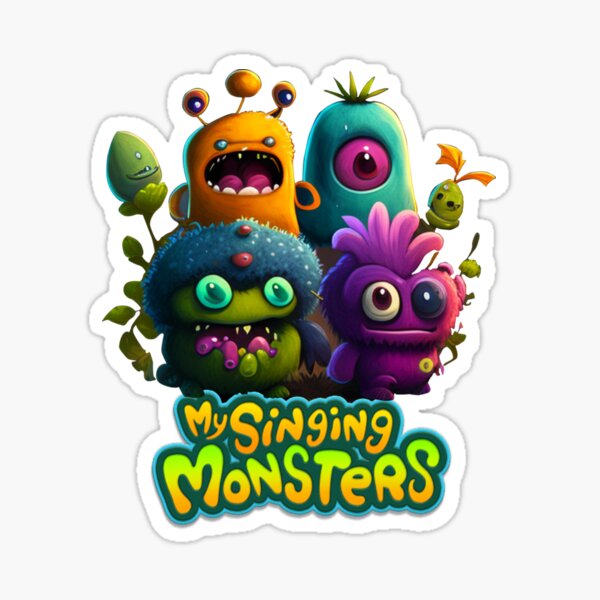 monsters  Sticker for Sale by coreymarry1