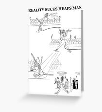 Reality Greeting Card