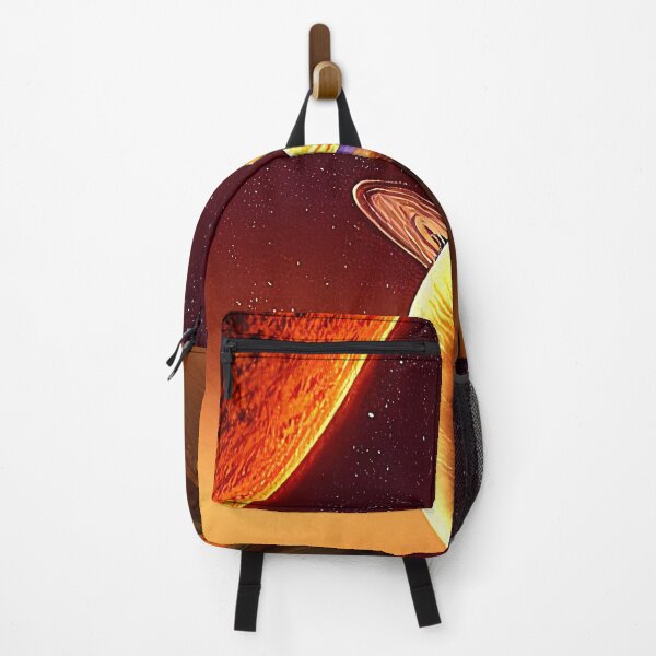 Item preview, Illustration on warm colors of two planets, rectangle format designed and sold by Flairh-Art.