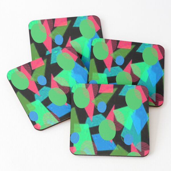 Item preview, Artist Art Lover Psychedelic Graphic Design, Abstraction, bold colorful abstract playful design inspired by nature designed and sold by Adri Barnard.