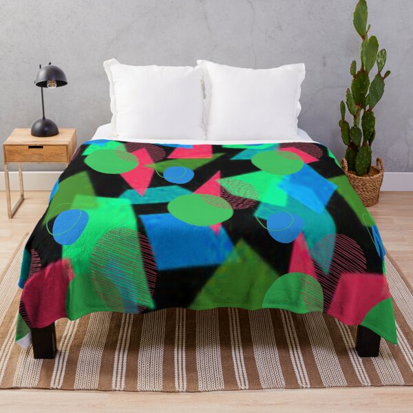 Item preview, Artist Art Lover Psychedelic Graphic Design, Abstraction, bold colorful abstract playful design inspired by nature designed and sold by Adri Barnard.