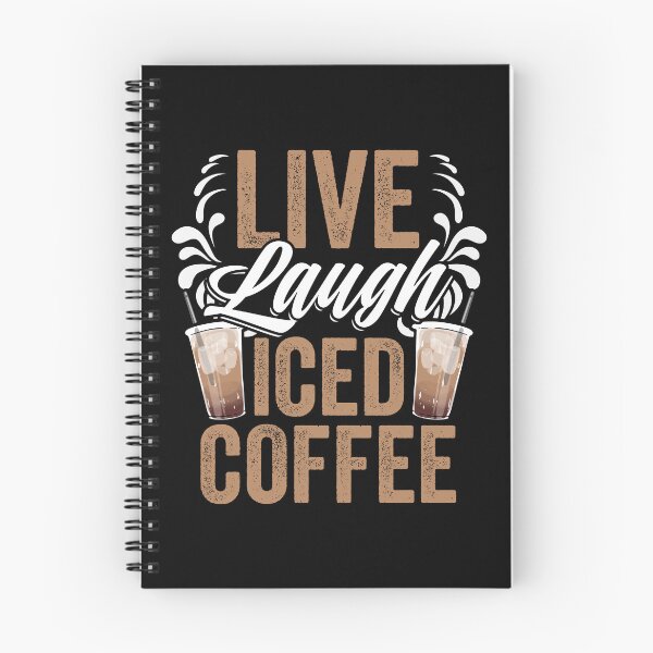 Item preview, Live Laugh Awesome Iced Coffee Barista For A Caffeine Lover designed and sold by Nessshirts.