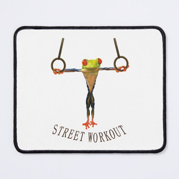 Item preview, Street Workout Frog designed and sold by gardentree.