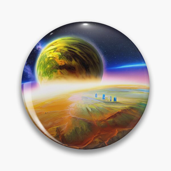 Item preview, Illustration of a planets and a galaxy, rectangle format designed and sold by Flairh-Art.