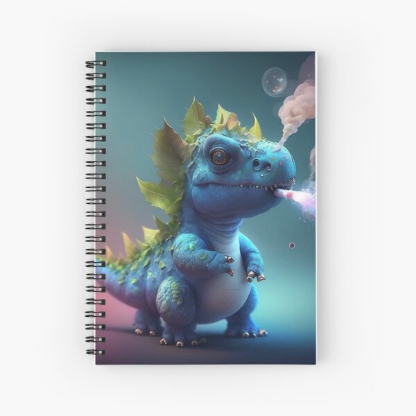 High Dino Spiral Notebook