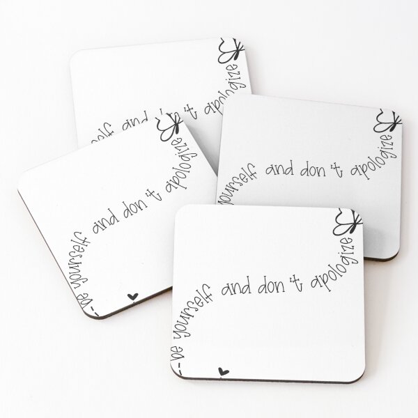 Item preview, Be Yourself and Don’t Apologize  designed and sold by Jordan Blackstone.