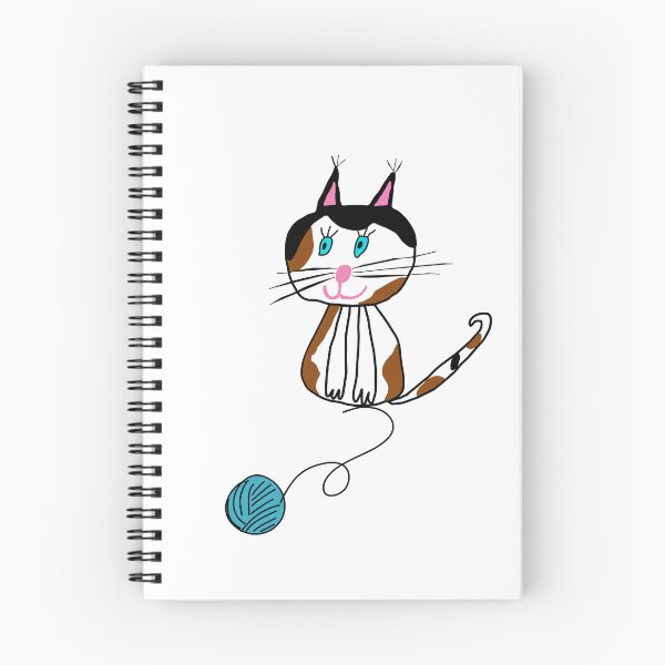 Item preview, Cat playing with a ball of string and wool – cute cat for baby shower designed and sold by GalleryNora.