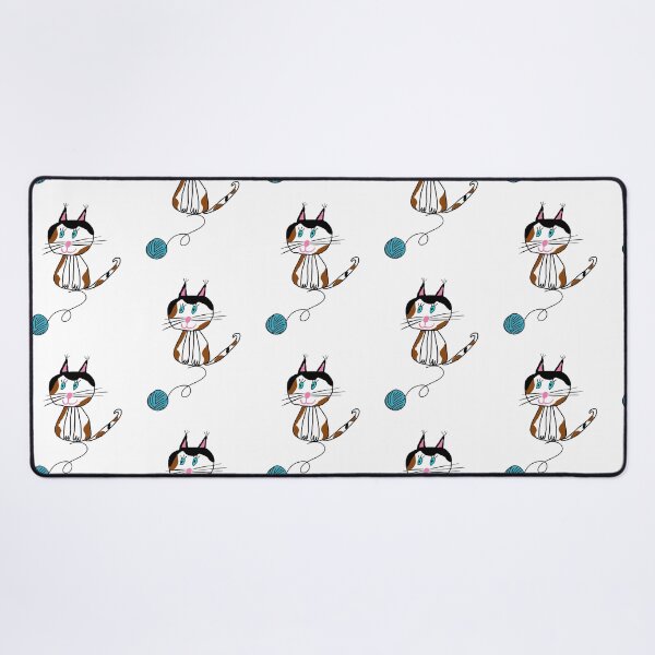 Item preview, Cat playing with a ball of string and wool – cute cat for baby shower designed and sold by GalleryNora.