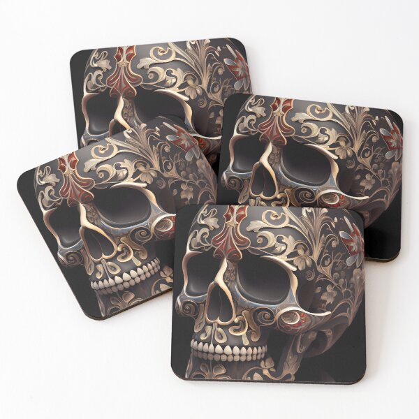 Item preview, Fabergé style skull n°5 designed and sold by digitalbrosse.
