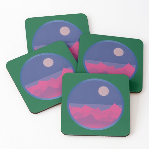 Item preview, Mountain Twillight Art   designed and sold by SobokuMugs.