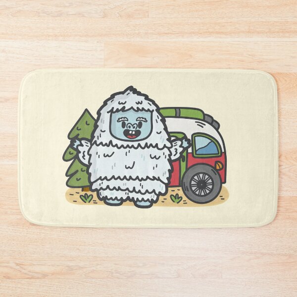 Item preview, Yeti on a Camping Trip Summer Cryptids designed and sold by JokeGysen.