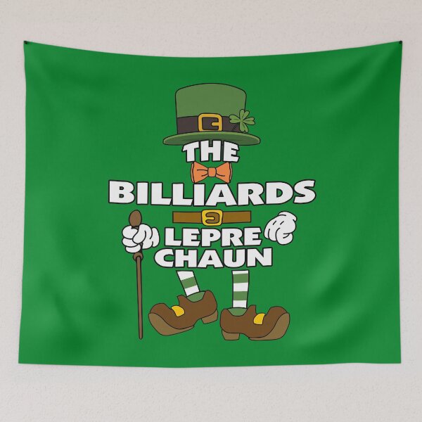 Aperçu de l'œuvre The Billiards Leprechaun St Patrick's Day Celebration Matching Outfits Group Attire créée et vendue par onicon.