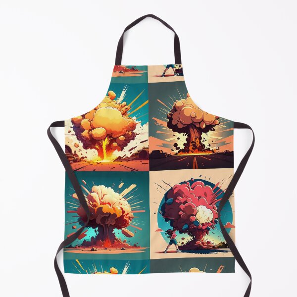 Item preview, Multiple Explosions Cartoon Style Design designed and sold by EnzoZs.