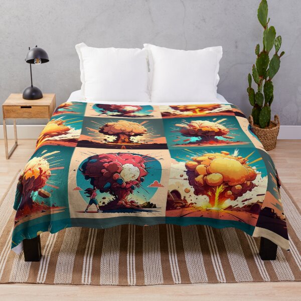 Item preview, Multiple Explosions Cartoon Style Design designed and sold by EnzoZs.