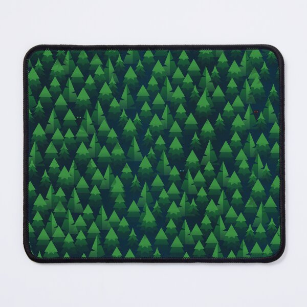 Item preview, Black Forest Pattern - Valheim Inspired designed and sold by FoxandRabbit.