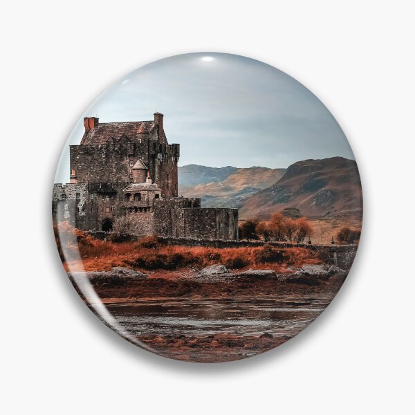 Item preview, Eilean Donan Castle in autumn designed and sold by chiaravisuals.
