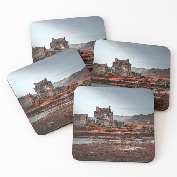 Item preview, Eilean Donan Castle in autumn designed and sold by chiaravisuals.