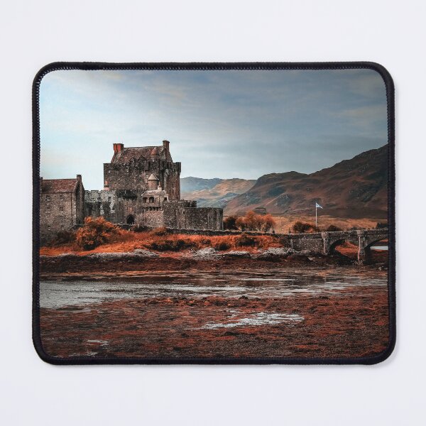 Item preview, Eilean Donan Castle in autumn designed and sold by chiaravisuals.