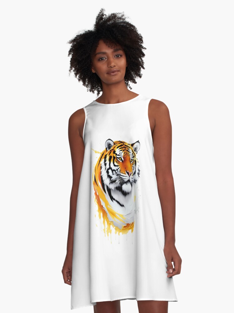 splash tiger | A-Line Dress