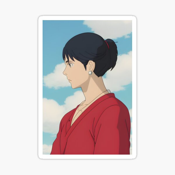 Aperçu de l'œuvre Belle femme dans le style Ghibli créée et vendue par NikuNime.