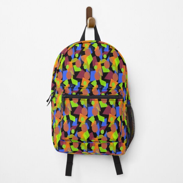 Item preview, Artist Art Lover Psychedelic Graphic Design 5, Abstraction, bold colorful abstract playful design inspired by nature designed and sold by Adri Barnard.