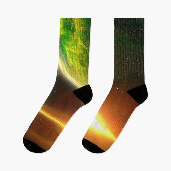 Item preview, Colorful illustration of several planets and a light source, rectangle format designed and sold by Flairh-Art.