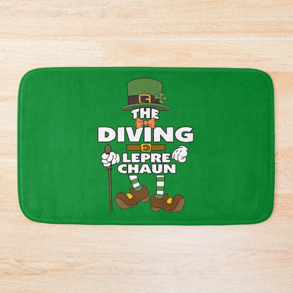 Artikelvorschau, The Diving Leprechaun St Patrick's Day Celebration Matching Outfits Group Attire entworfen und verkauft von onicon.