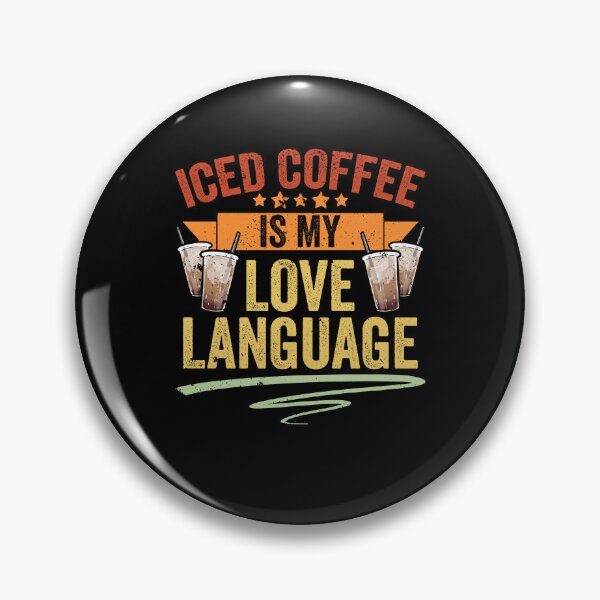 Item preview, Vintage Iced Coffee Is My Love Language Iced Coffee Barista designed and sold by Nessshirts.
