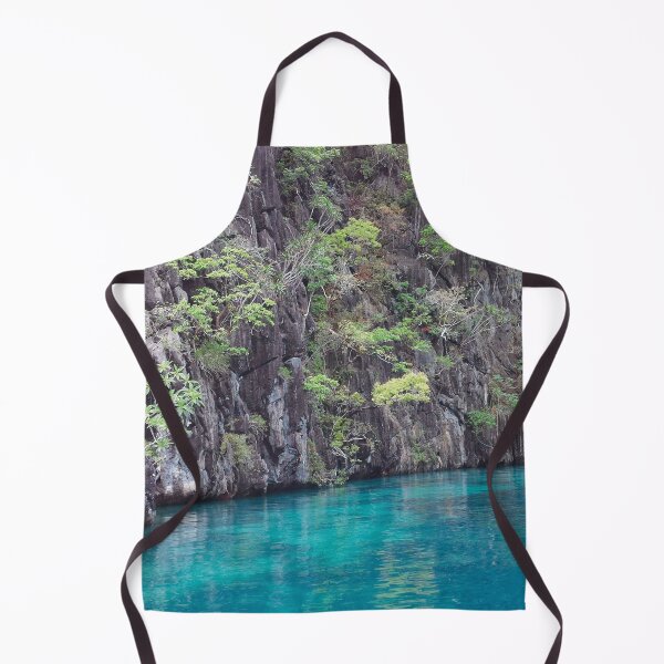 Item preview, Lake and Rock Formations I (large canvas) designed and sold by Bernsberry Illustrations.