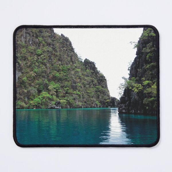 Item preview, Lake and Rock Formations II (large canvas) designed and sold by Bernsberry Illustrations.