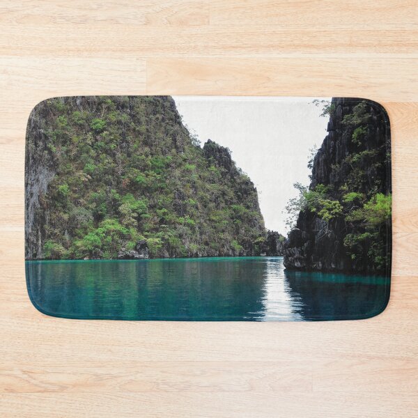 Item preview, Lake and Rock Formations II (large canvas) designed and sold by Bernsberry Illustrations.