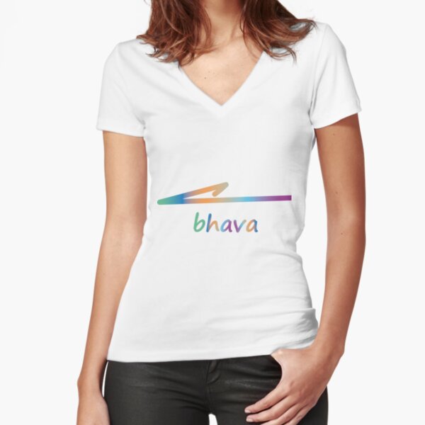 Meaningful Messages - Motivational Quotes - Inspirational Messages Fitted V-Neck T-Shirt