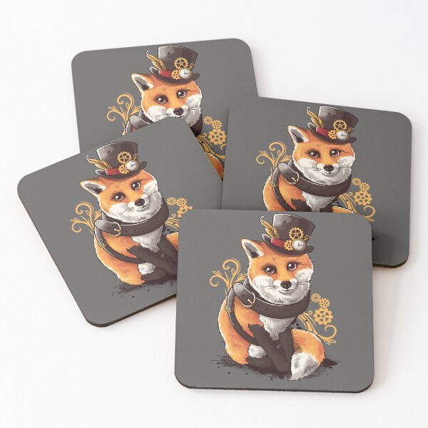 Item preview, Steampunk fox designed and sold by NemiMakeit.