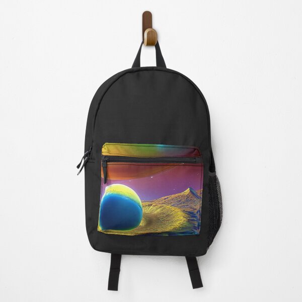 Item preview, Colored illustration of a collision between planets, rectangle format designed and sold by Flairh-Art.